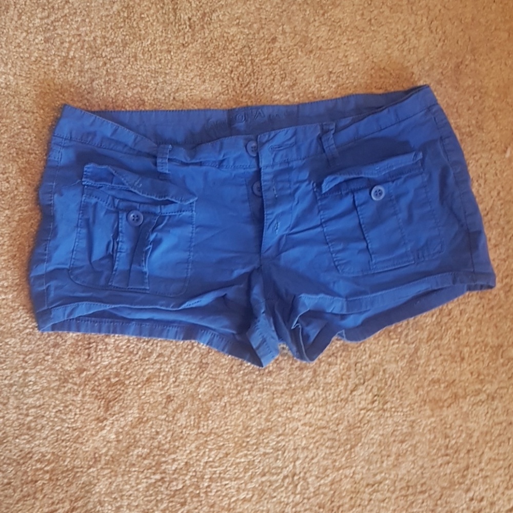 Blue shorts